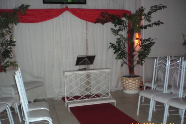 LOCAL DE CERIMÔNIA DE CASAMENTO EM CASA DE FESTAS