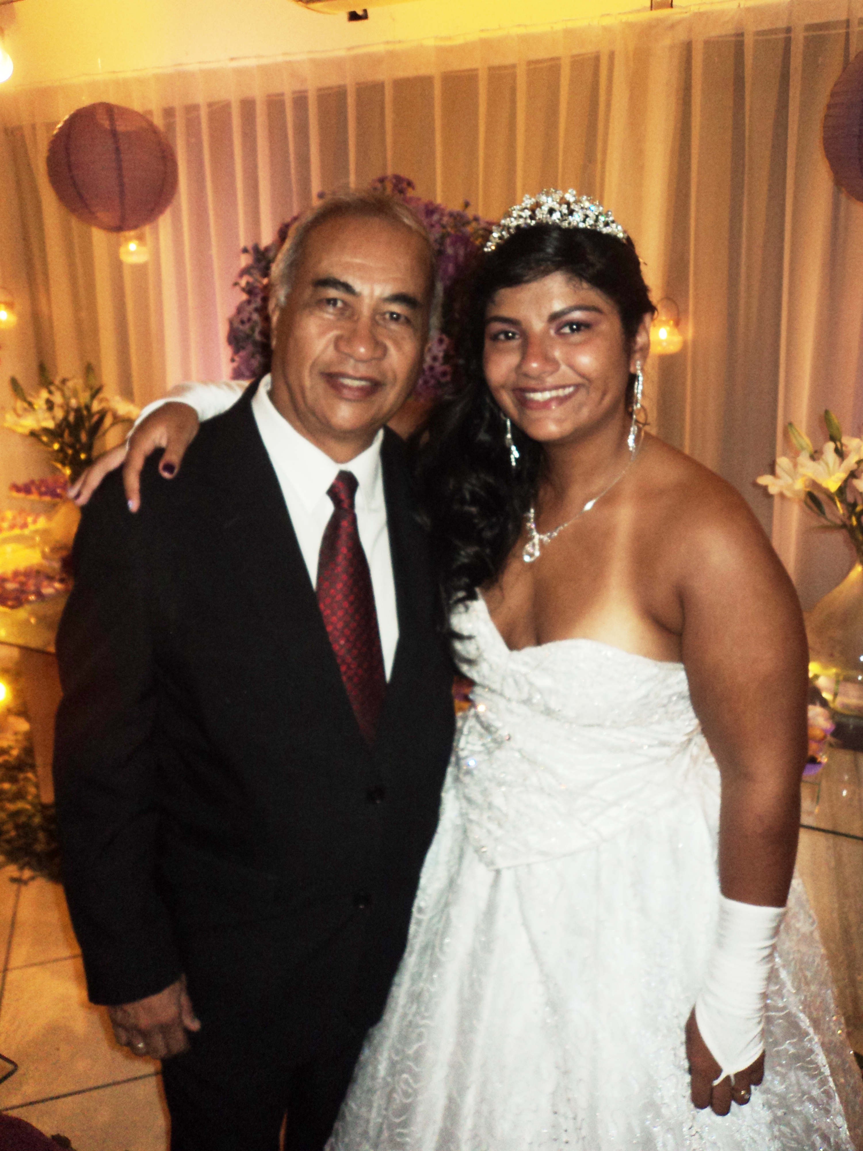 Túlio de Pinho com Karen Pinheiro