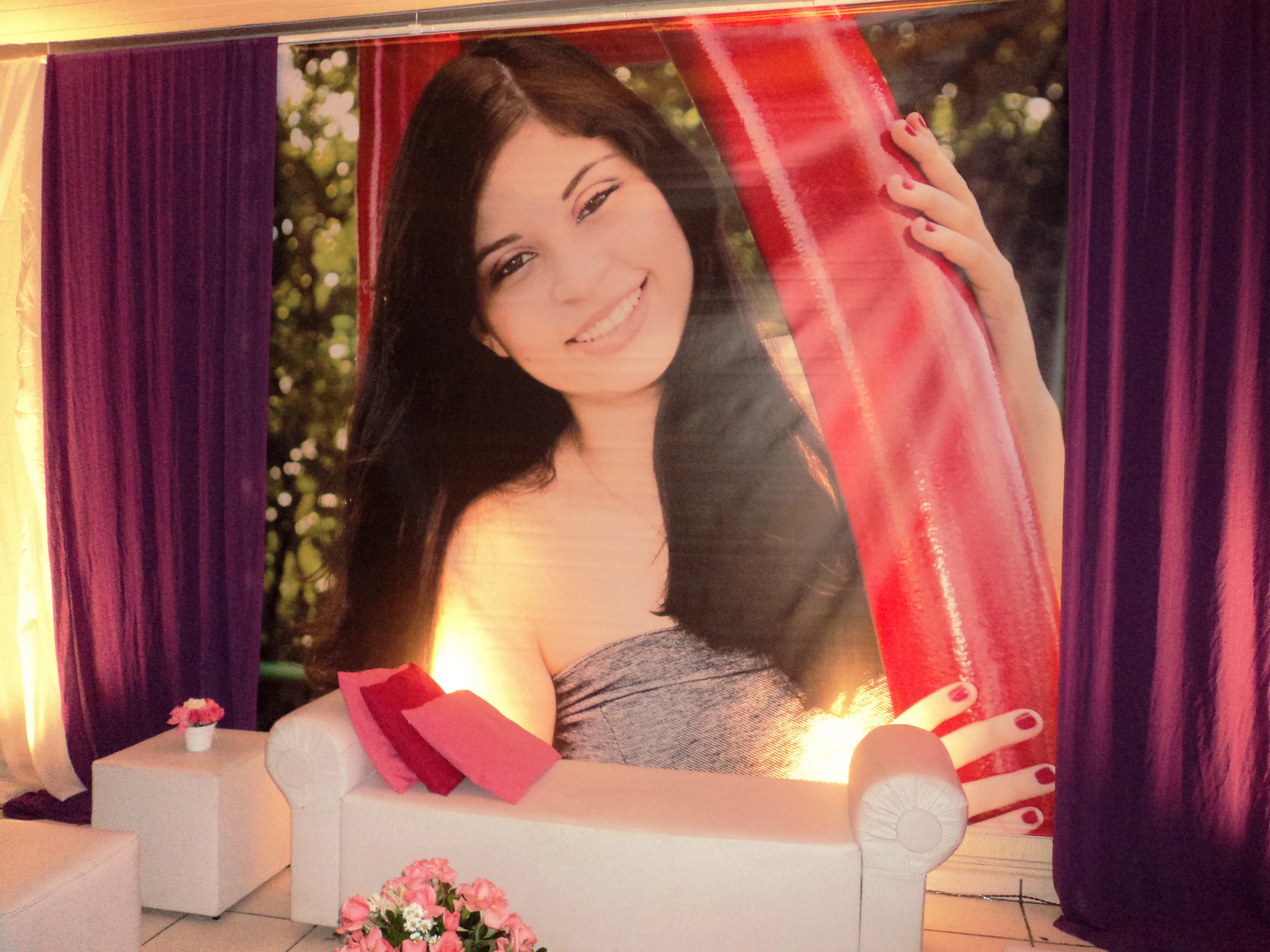 Banner da debutante Thalita