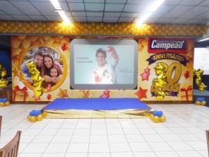 foto palco Supermercados Campeão, 14.7.16