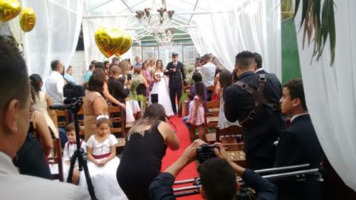 foto lá vem a noiva,4.2.18, Mansão Valqueire